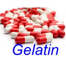 Gelatin size '0' - Red / White - 1000 caps